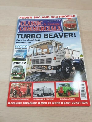 Classic & Vintage Commercials Magazine September 2015 Trucks Vans Leyland Ergo - Image 1 of 4