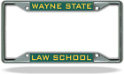 Wayne State LAW License Plate Frame