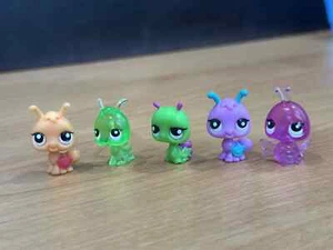 Littlest Pet Shop LPS Mini Fairy Bugs Wings Babies Lot of 5 #3048 #2722 #2727  - Picture 1 of 6