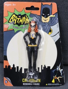 Figura Flexible Catwoman Serie de TV Clásica Batman DC Comics NJCroce Sin usar, en caja 2014 - Imagen 1 de 5