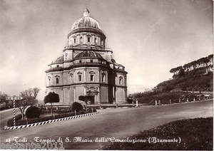U47, Cartolina TODI  PERUGIA - TEMPIO DI S. MARIA DELLA CONSOLAZIONE (BRAMANTE)  - Picture 1 of 1