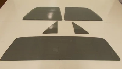Juego de 5 piezas de vidrio para Chevy El Camino 1971-72 GMC Sprint puerta trasera gris Foto 1 de 4
