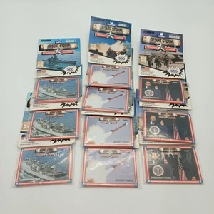 Vintage 1991 Spectra Star Troops Desert Storm Series I Trading Cards 10 Packs - Bild 1 von 2