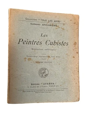 Guillaume Apollinaire Les peintres cubistes 10th Edition Athena 1913 - Image 1 of 3