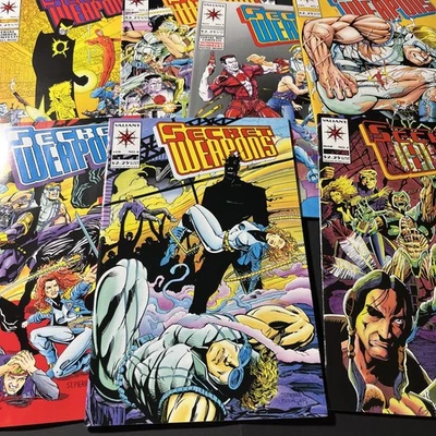 SECRET WEAPONS US VALIANT COMIC VOL.1 # 1,2,3,4,5,6,7/1993) - Bild 1 von 4