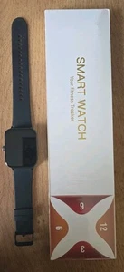 SMART WATCH YOUR FITNESS TRACKER, Black+ - Picture 1 of 3