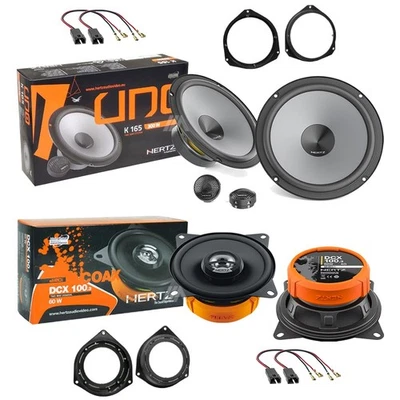 Kit 6 Casse Altoparlanti Hertz Anteriori e Posteriori per Fiat Grande Punto - Image 1 of 4