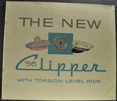 Packard Clipper 1956 grande 20 pg Prestige folleto súper personalizado original 56 Foto 1 de 4