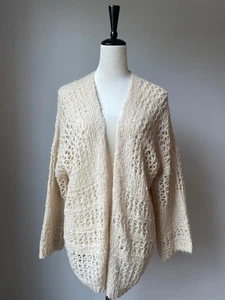 Rag Poets Boho Style Open Front Cardigan (M/L) - Picture 1 of 4
