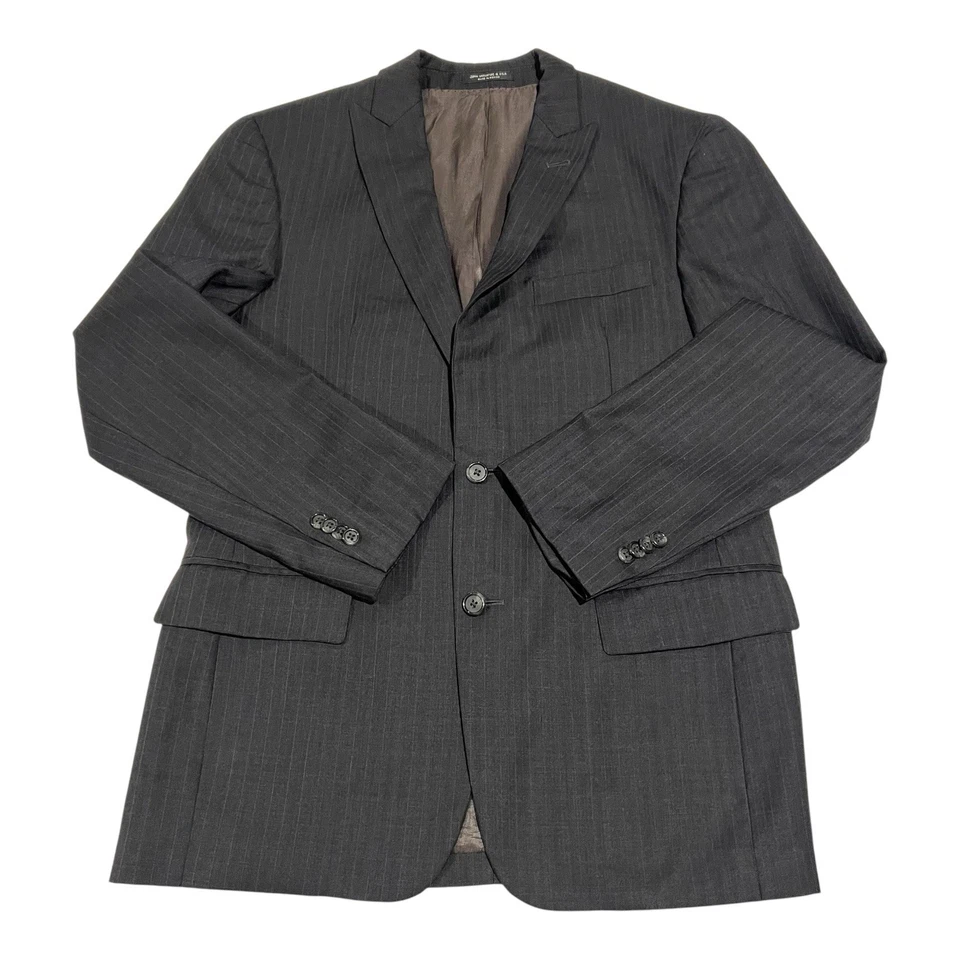 John Varvatos США Blazer куртка Sport пальто мужской размер 38 SH Lyon 2 пуговицы с подкладкой - Изображение 1 из 4