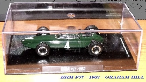 BRM P57 - 1962 Modellino F1 - DIE CAST 1:43 GRAHAM HILL  - Immagine 1 di 1