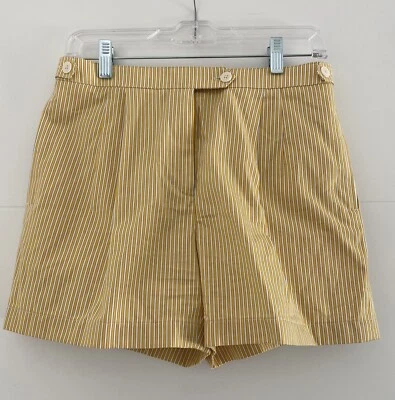 Pantalones cortos de algodón a rayas Tory Burch para mujer talla 2 Foto 1 de 4