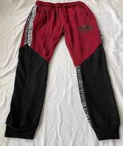 Ecko Unltd Rawthentic Joggers Medium Red / Black / Logos - Picture 1 of 11