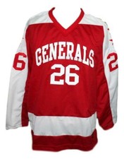 Any Name Number Greensboro Generals Retro Custom Hockey Jersey Red