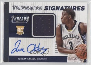 2014-15 Panini Threads Signatures /249 Jordan Adams #20 Rookie Auto RC