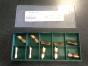 10 pcs. V85 530 INT GP50F TOOL FLO 13638N4F CARBIDE INSERT THREADING GROOVING - Picture 1 of 1