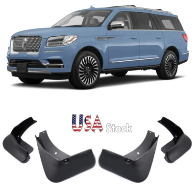 Car Mudguard Mud Flaps Splash Guards Fender for Lincoln Navigator 2018-2021 - Image 1 of 4