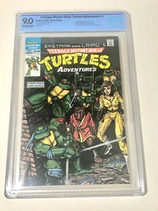1988 Teenage Mutant Ninja Turtles Adventures #1 CBCS 9.0 1st Bebop, Krang - Picture 1 of 5