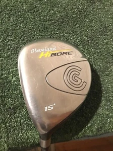 Cleveland (Left Handed) Hibore 15* 3 Wood Stiff 65g Fujikura Graphite Shaft (LH) - Picture 1 of 11