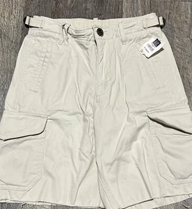 NWT Gap Beige Khaki Shorts Boys Size 8 - Picture 1 of 5