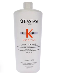 Nutritive Bain Satin Riche Shampoo by Kerastase for Unisex - 34 oz Shampoo - Picture 1 of 1
