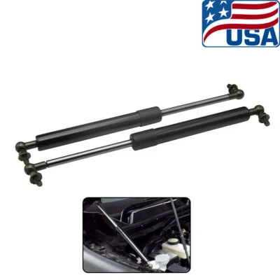 Pair Bonnet Hood Support Gas Struts Lift Shock Fit 2005-2018 Nissan NP300 Navara - Imagem 1 de 4
