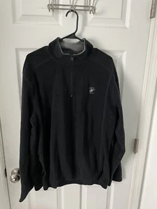 Beverly Hills Polo Club Pullover Sweatshirt Men’s XL Black Fleece Pullover - Picture 1 of 4