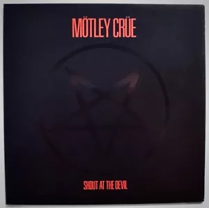 Mötley Crüe: Shout At The Devil~Rare DJ Promo Album~ELEKTRA #60289-1 Excellent! - Picture 1 of 8
