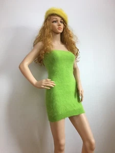 New lady's mink cashmere dresses are delivered free of charge. S18813 - Picture 1 of 20