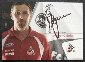 0584 Holger Gehrke 1. FC Köln 2008/09 Autogrammkarte original signiert - Bild 1 von 1