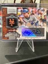 2013 Topps Chasing History #CHA-GC Gary Carter Certified Autograph