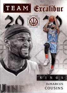 2015-16 Panini Excalibur Team 2020 #8 DeMarcus Cousins