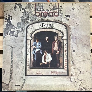 BREAD "Manna" White Promo 1971 Vinyl Lp Gatefold VG+/Ex Plays Well - Picture 1 of 8
