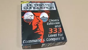 ULTIMATE CONQUEROR COMMAND AND CONQUER II 333 DEUTCH GERMAN BIG BOX PC CD ROM - Picture 1 of 5