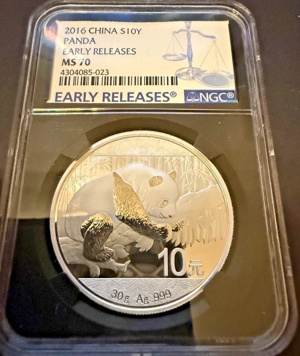 Chinese Panda 2016 Silver Bullion Coins for sale | eBay