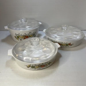 Australian corning ware Vintage 3 Piece - Foto 1 di 10