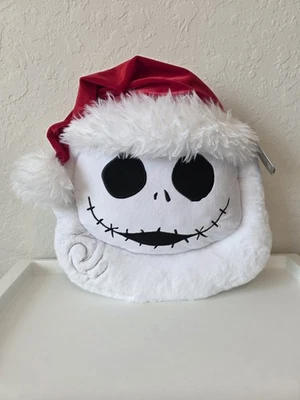 Santa Jack Skellington Pillow  14" – The Nightmare Before Christmas - Image 1 of 3