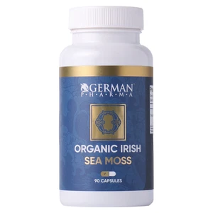 Organic Irish Sea Moss Supplement | 90 Capsules | Immunity, Energy & Skin Health - Picture 1 of 5