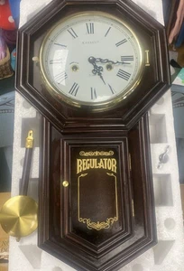 Brand New Rare Vintage Kassel Tm 31 Day Regulator Pendulum Clock - Picture 1 of 6