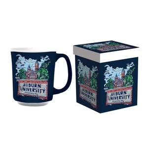 14oz Ceramic Cup of Awesome, Justin Patten Artwork, Auburn University - Picture 1 of 1