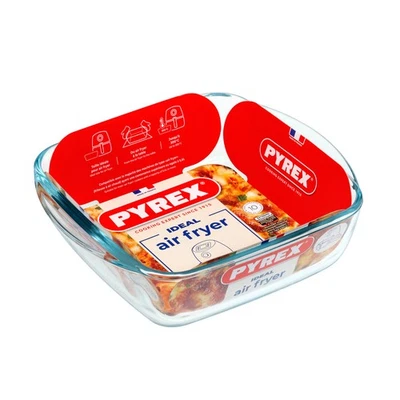 Base carré 20x17 cm Airfryer 1L verre  20x17 cm - Photo 1/2