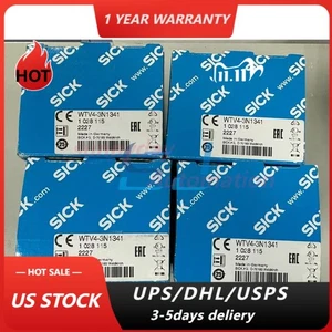 Brand new SICK WTV4-3N1341 1028115 Optical Switch WTV4-3N1341 - Picture 1 of 4