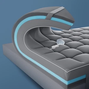Zweilagige 4 Zoll Memory Foam Matratzenauflage, 2 Zoll Kühlgel Memory Foam... - Bild 1 von 9