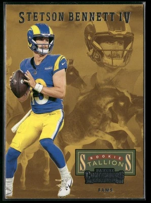 2023 Panini Contenders #4 Stetson Bennett IV Rookie Stallions - Image 1 of 2