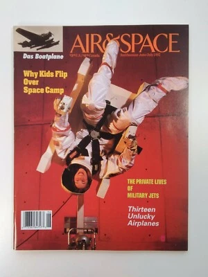 Air & Space Magazine Smithsonian Rare Vtg 1992 Private Military Jets Rolex Ad - Image 1 of 4