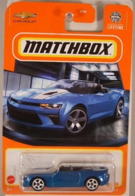 MATCHBOX #31 '16 Chevy Camaro Convertible, 2024 issue (NEW in BLISTER) - Image 1 of 4