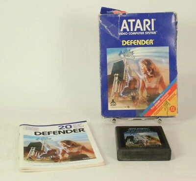 Vintage Boxed Atari 2600 game Defender  Tested & Working  - Image 1 of 2