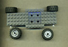 Lego--52037- Fahrgestell -- Unterbau -- Grau/DkStone - 16 x 6 - Mit Reifen Grau