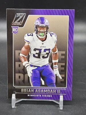 2022 Zenith Football Rookie - Brian Asamoah II - 171 - Minnesota Vikings - Image 1 of 2