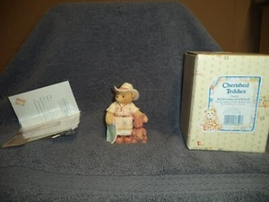 Cherished Teddies "AUSTRALIA BAZZA" I'm Lost Down Under Without You Bear  - Bild 1 von 4